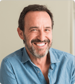 smiling man